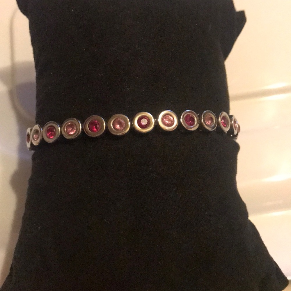 Red and pink bracelet